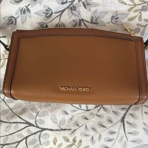 Michael Kors Tan Leather Crossbody
